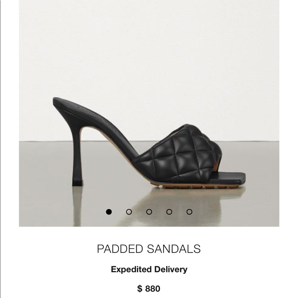 Bottage Veneta PADDED SANDALS